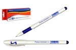 Ручка гелевая SD-119bl 0.5мм синий, белый корпус /КНР/ - фото