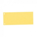 Разделители картонные 105*230мм желтые OfficeSpace арт.16108/РФ/ - фото