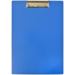 Доска клипборд (планшет) А4 OfficeSpace синий 1000 мкн пластик прижим, без крышки, арт. 245656 - фото