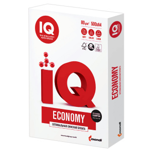 Бумага A4 IQ Economy 80г/м2 500л - фото